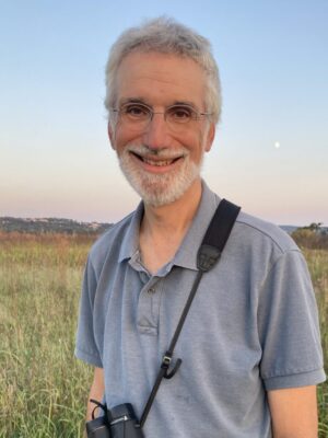 Author Joe Wallace birding at Croton Point Park.